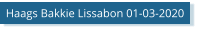 Haags Bakkie Lissabon 01-03-2020