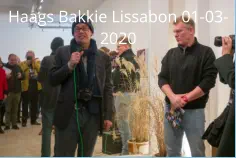 Haags Bakkie Lissabon 01-03-2020